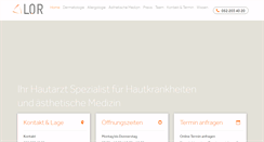 Desktop Screenshot of hautarzt-winterthur.ch